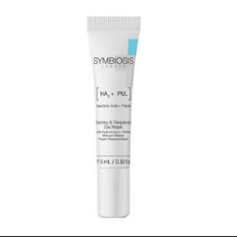 NWOT Symbiosis Tightning and Replendent Eye Mask .50oz